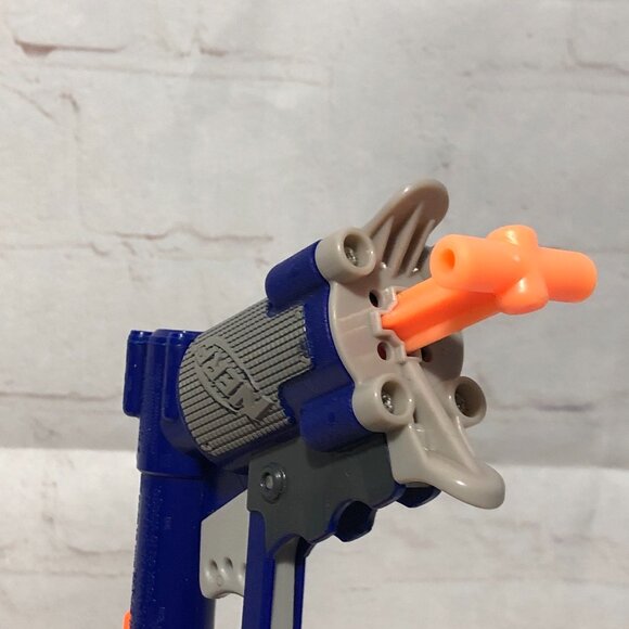Nerf N-Strike Elite Blue And White Jolt Dart Blaster pop Gun - Picture 4 of 8